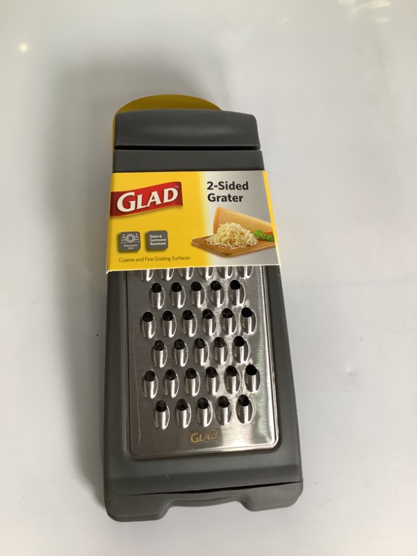 Photo 1 of 2 SIDED GRATER COLOR GREY NEW