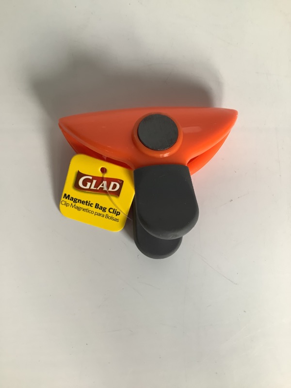 Photo 1 of MAGNETIC BAG CLIP COLOR ORANGE NEW