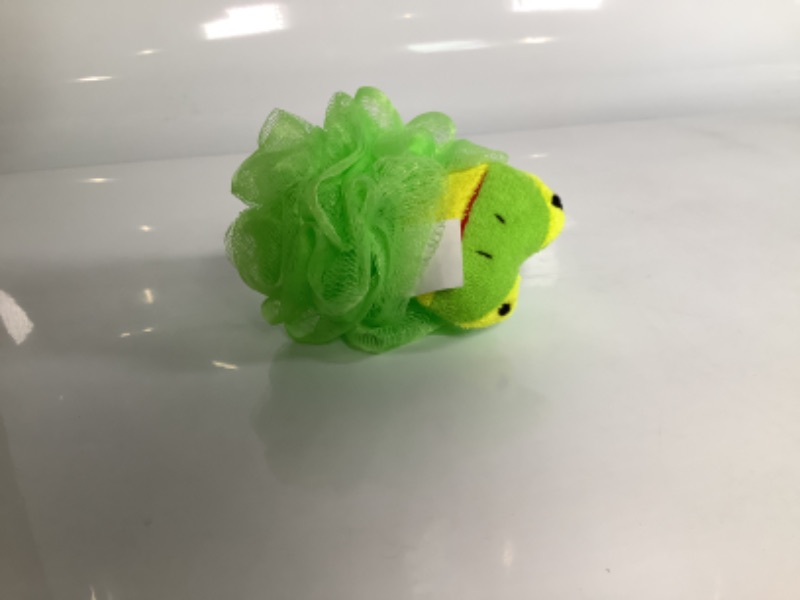 Photo 1 of STUFFED ANIMAL BATH POUF FROG NEW