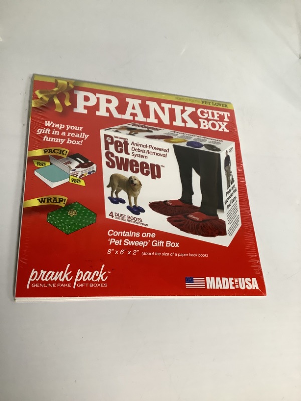 Photo 1 of PRANK GIFT BOX WRAP YOUR GIFT IN A REALLY FUNNY BOX NEW