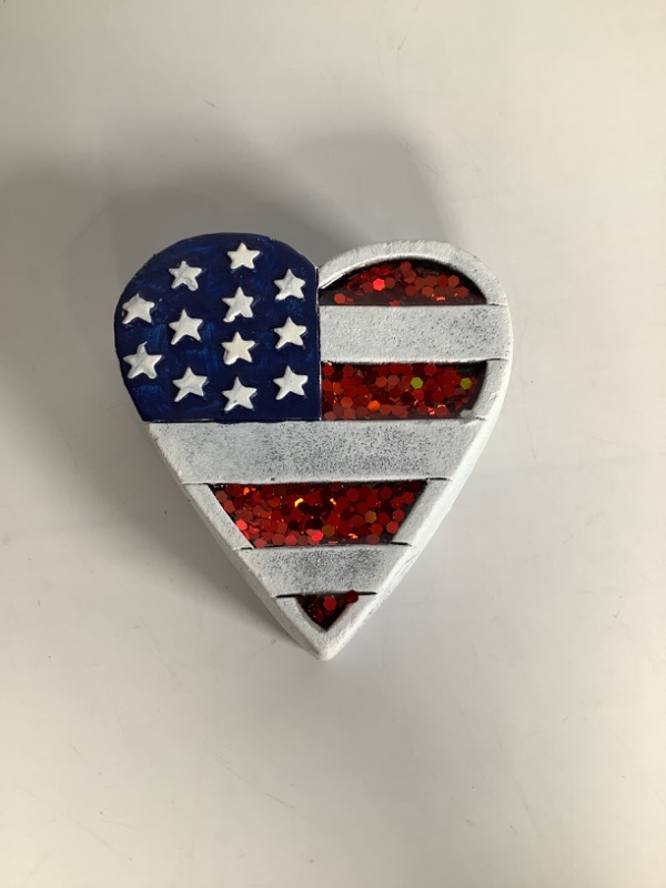 Photo 1 of 4TH OF JULY IN SHAPE HEART HEAVY ROCK NEW