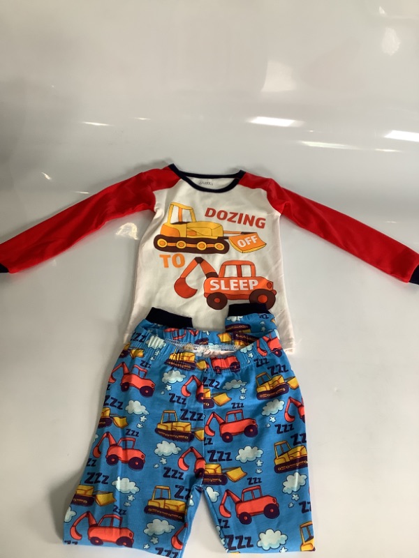 Photo 1 of 3 YEAR OLD PJS SET FOR BOY DESIGN OF ' DOZING OFF TO SLEEP' LONG SLEEVE, AND PANTS NEW 