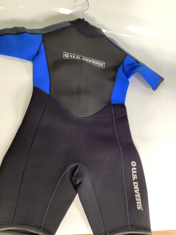 Photo 1 of US DRIVER'S YOUTH SHORTY WETSUIT BLUE/BLACK SIZE SIZE LARGE NEW
