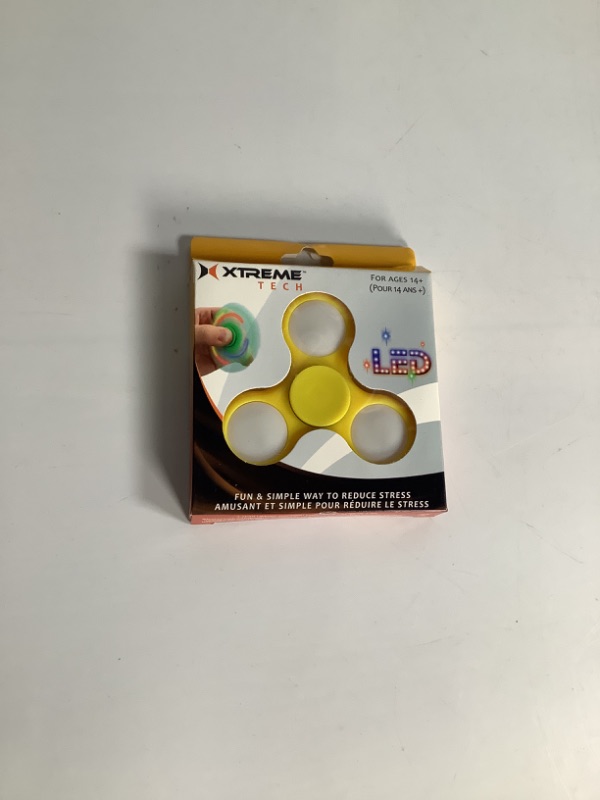 Photo 1 of FIDGET SINNER APPARIL ANTISTESS A ROULEMENT FUN SIMPLE WAY TO REDUCE STRESS COLOR YELLOW NEW
