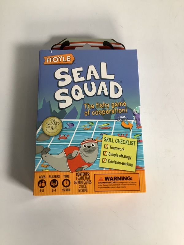 Photo 1 of HOYLE SEAL SQUAD CARD GAMES NEW
