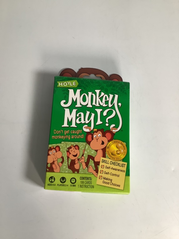 Photo 1 of HOYLE MONKEY MAY I CARD GAME NEW