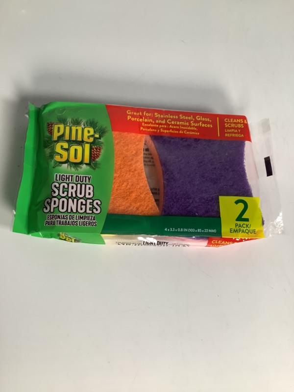 Photo 1 of LIGHT DUTY SCRUB SPONGES 2 PIECE NEW