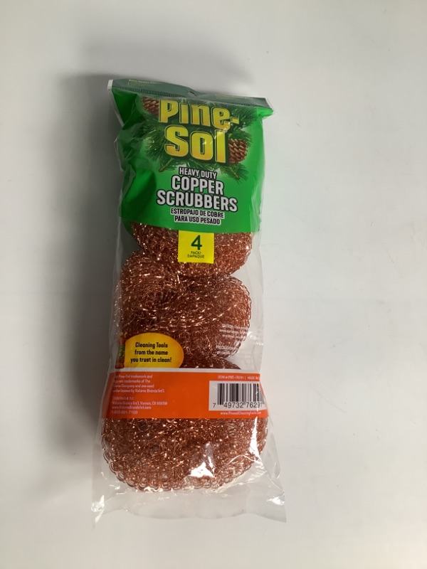 Photo 1 of HEAVY DUTY COPPER SCRUBBERS 4 PIECE NEW