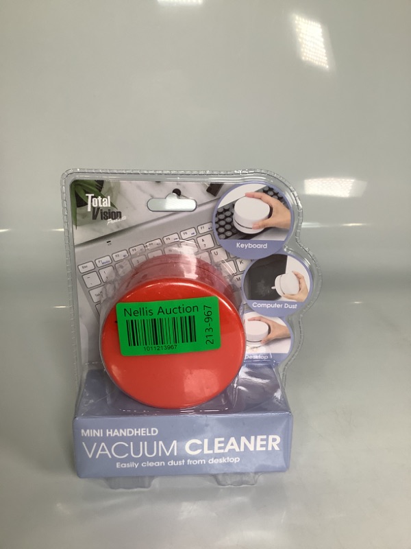 Photo 1 of MINI HANDHELD VACUMM CLEANER EASILY CLEAN DUST FROM DESKTOP NEW