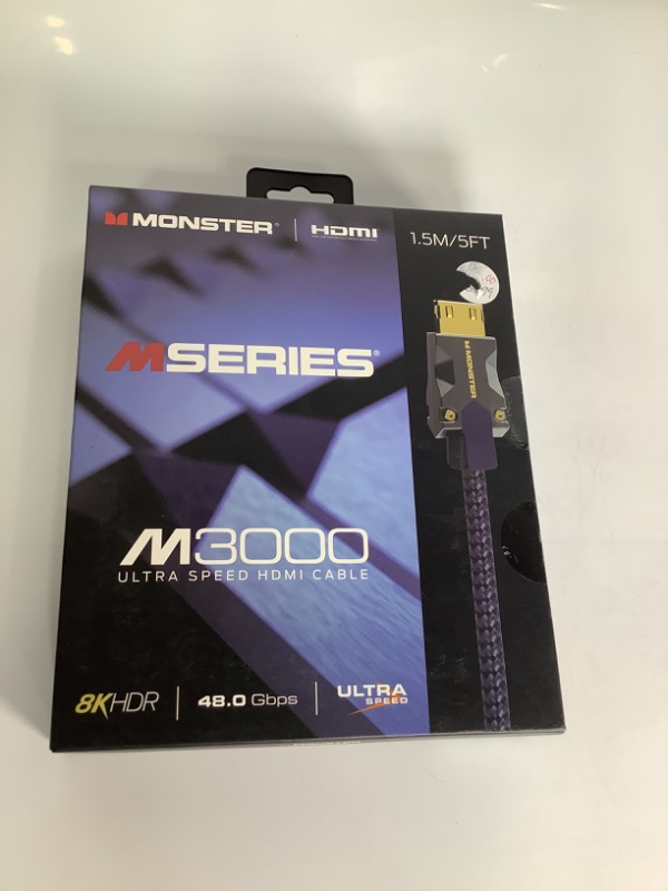 Photo 1 of MOMSTER MSERIES M3000 ULTRA SPEED HDMI CABLE NEW