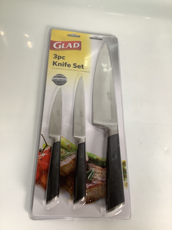 Photo 1 of 3 PIECE KNIFE SET NEW