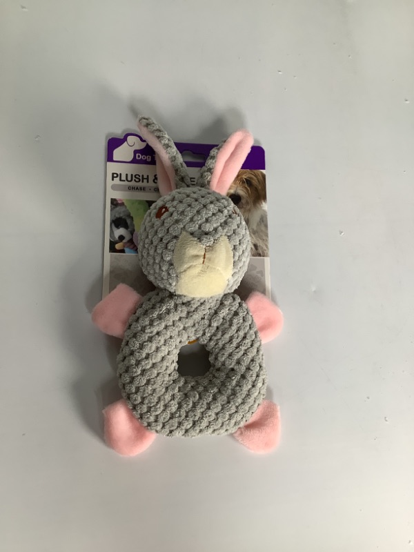 Photo 1 of PUPPY DOG TOY RING BELLY RABBIT NEW