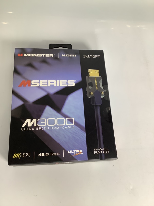 Photo 1 of MSERIES M3000 ULTRA SPEED HDMI CABLE NEW