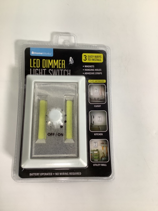 Photo 1 of LED DIMMER 3 EASY WAYS TO INSTALL MAGINETS, HANGING HOLES AND ADHESIVE STRIPS NEW