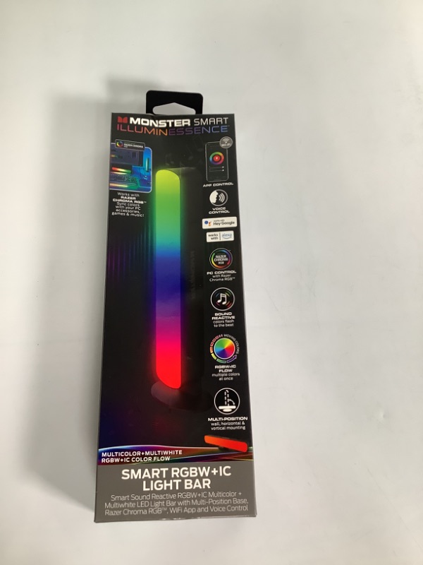 Photo 1 of MONSTER SMART ILLUMIN ESSENCE LIGHT BAR APP CONTROL NEW