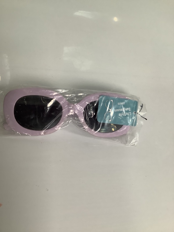 Photo 1 of LIFESTYLE SUNGLASSES COLOR SEE THROUGH COLOR LIGHT PURPLE NEW