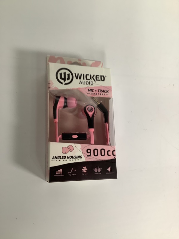 Photo 1 of WICKED AUDIO MIC X TRACK CONTROL 900 CC COLOR PINK AND BLUE NEW