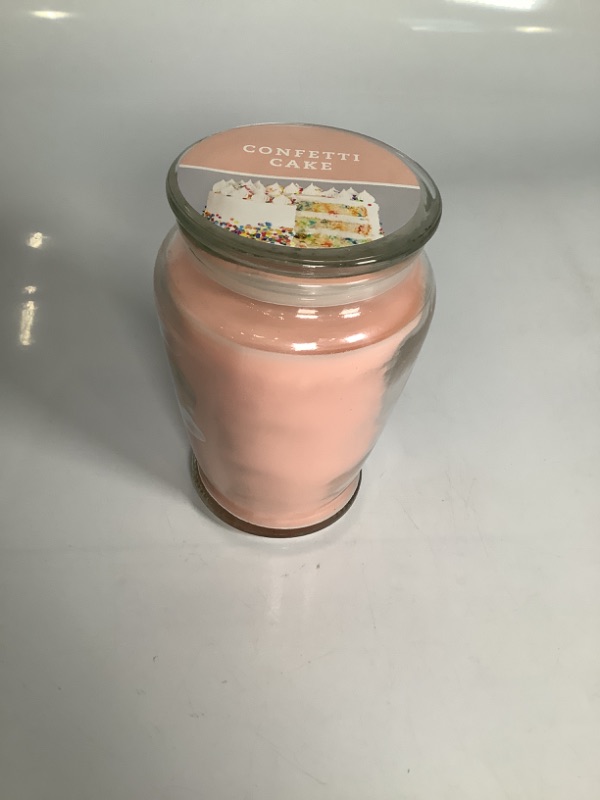 Photo 1 of CONFETTI CAKE CANDLE NEW