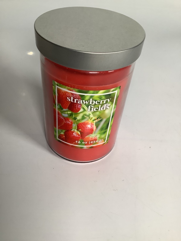 Photo 1 of STRAWBERRY FIELDS 16 OZ CANDLE NEW