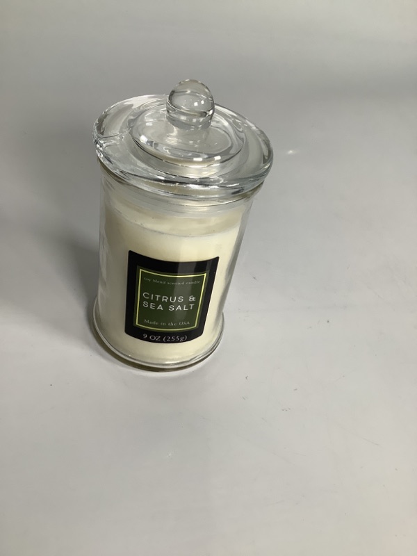 Photo 1 of CITRUS AND SEA SALT 9 OZ CANDLE NEW 