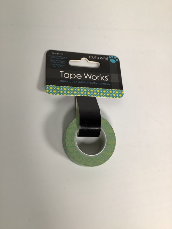 Photo 1 of TAPE WORKS CREATE , DECORATE EVERYDAY USE MULTI COLORS NEW