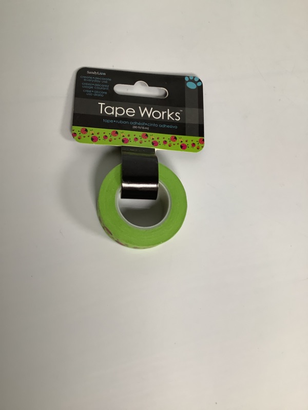 Photo 1 of TAPE WORKS CREATE DECORATED EVERYDAY USE MULTI COLORS NEW 