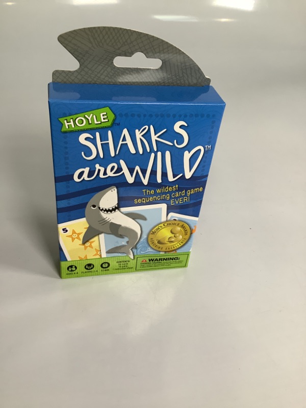 Photo 1 of HOYLE SHARKS ARE WILD PLAYING CARD GAME NEW
