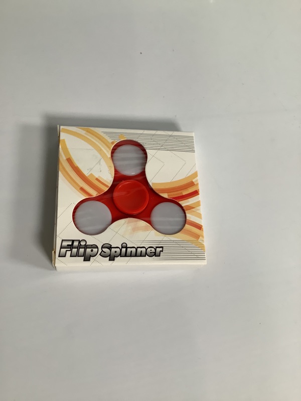 Photo 1 of FLIP SPINNER COLOR RED NEW
