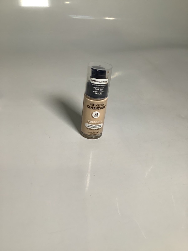 Photo 2 of Liquid Foundation by Revlon, Color Stay Face Makeup for Halloween Makeup Kit, Normal & Dry Skin, SPF 20, Longwear Medium-Full Coverage with Natural Finish, Oil Free, 130 Porcelain, 1 Fl Oz new