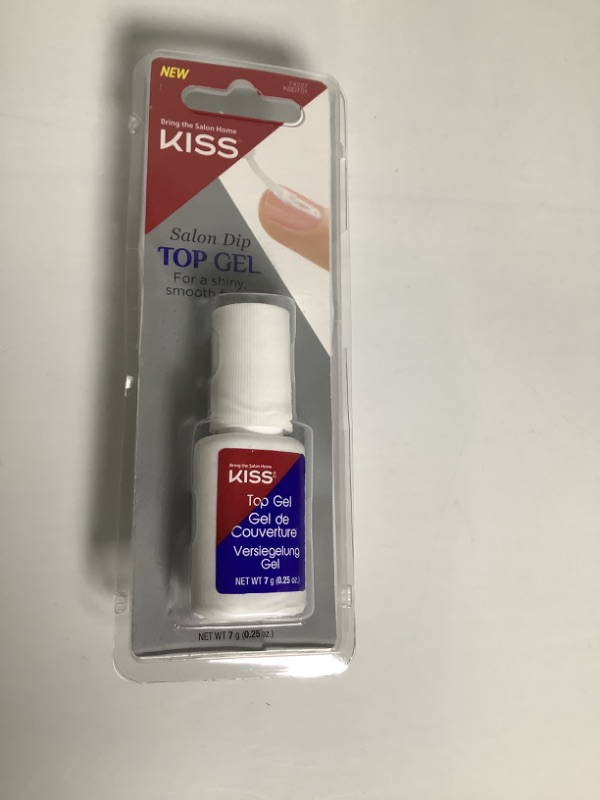 Photo 2 of Kiss Salon Dip Top Gel 7g (0.25 oz.) NEW