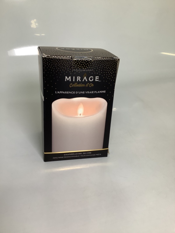 Photo 1 of MIRAGE COLLECTION D OR THE LOOK OF A REAL FLAME LED WAX NEW