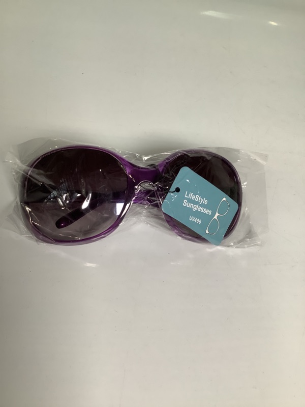 Photo 1 of SUNGLASSES COLOR PURPLE SEE THROUGH NEW