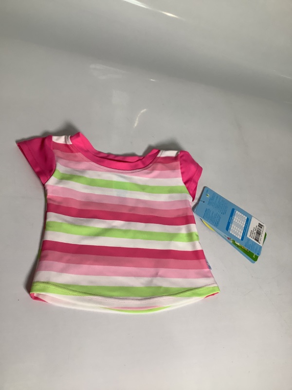Photo 1 of RASHGUARD SHIRT ALL DAY SUN PROTECTION WET OR DRY SIZE 12 MONTHS AND6 MONTHS NEW