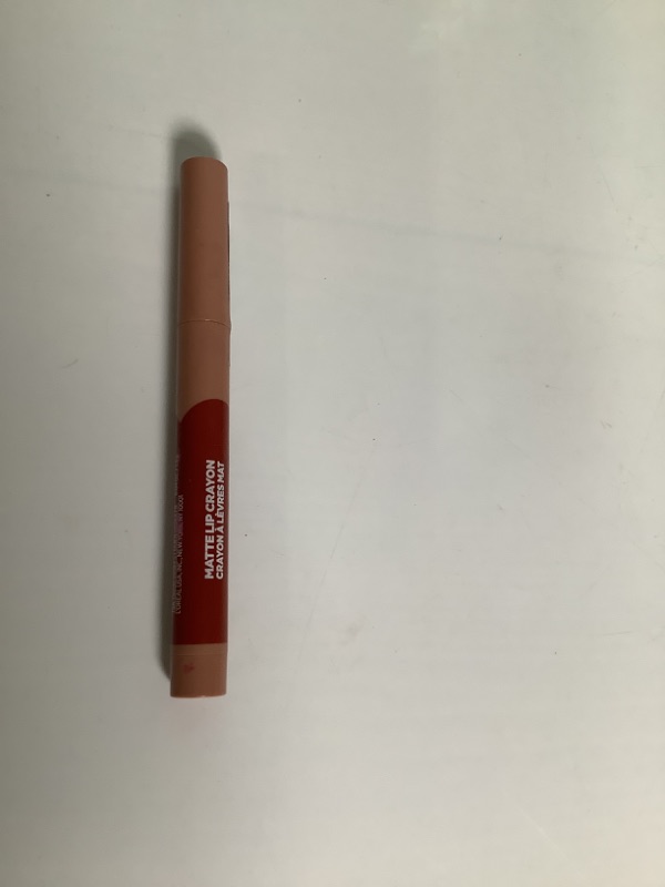 Photo 2 of L'Oréal  Paris Infallible Matte Lip Crayon, Flirty Toffee (Packaging May Vary) Flirty Toffee 1 Count (Pack of 1)  NEW