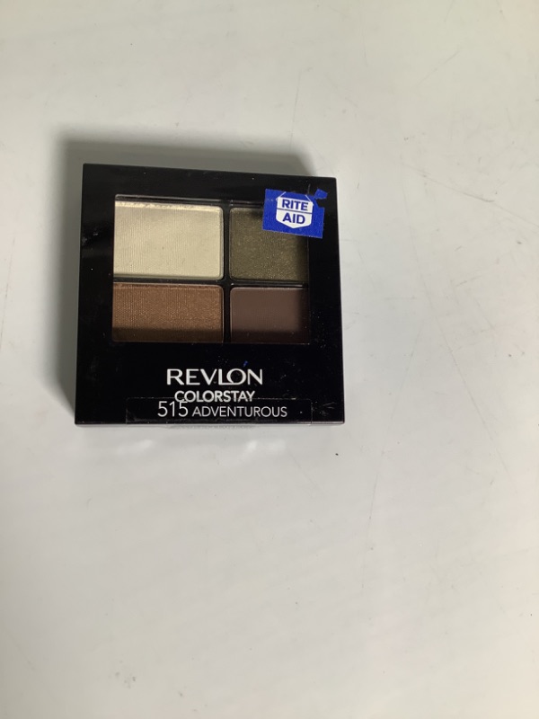 Photo 2 of Eyeshadow Palette by Revlon, Color Stay 16 Hour Eye Makeup, Velvety Pigmented Blendable Matte & Shimmer Finishes, 515 Adventurous, 0.16 Oz 515 Adventurous 1 Count (Pack of 1)