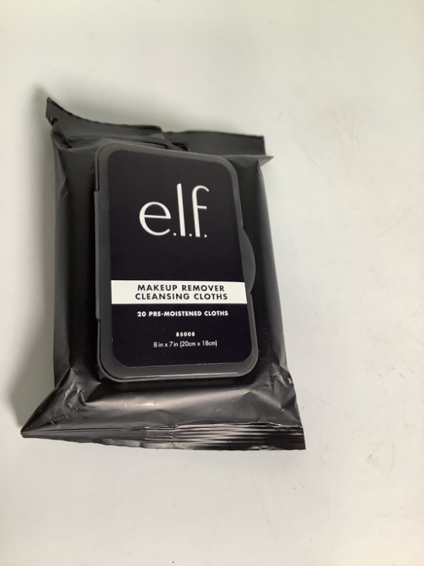 Photo 2 of e.l.f Makeup Remover Cleansing Cloths 20 pre-moistened cloths new