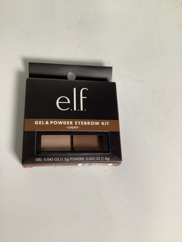 Photo 2 of E.L.F GEL AND POWDER EYEBROW KIT LIGHT NEW