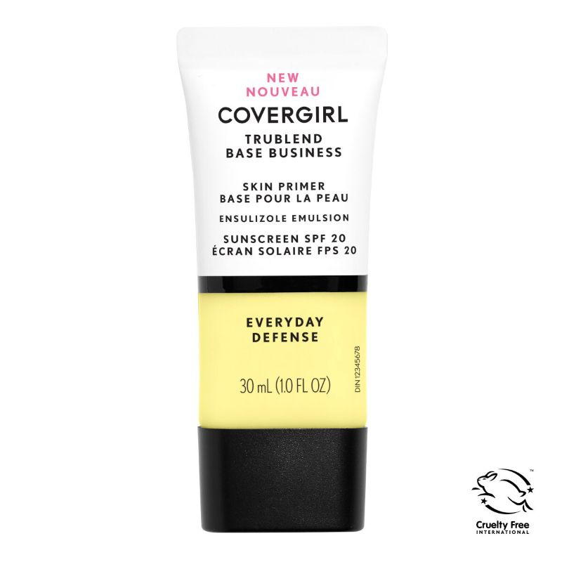 Photo 1 of NEW COVERGIRL TRUBLEND BASE BUSINESS EVERYDAY DEFENSE SKIN PRIMER SUNSCREEN NEW