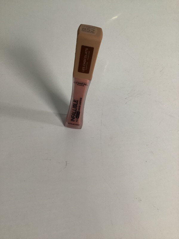 Photo 2 of L'Oréal Paris Cosmetics Infallible Pro Matte Les Chocolate Scented Liquid Lipstick, Box O Chocolate, 0.21 Fluid Ounce Box O Chocolate 0.21 Fl Oz 1 Piece New 