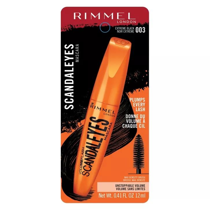 Photo 1 of RIMMEL LONDON SCANDALEYES MASCARA PLUMPS EVERY LASH NEW