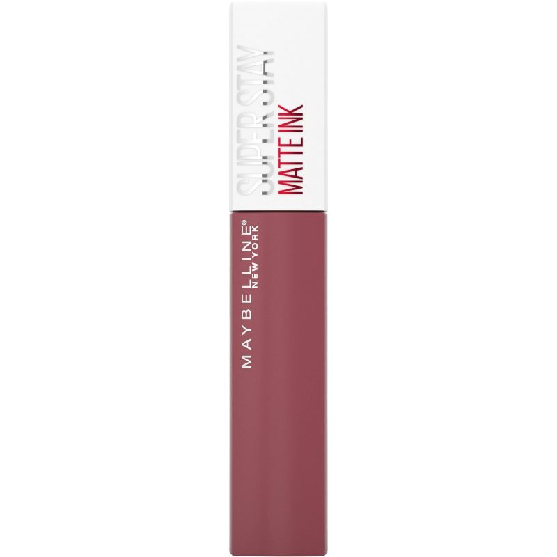 Photo 1 of Maybelline New York Super Stay Matte Ink Liquid Lipstick, Long Lasting High Impact Color, Up to 16H Wear, Lover, Mauve Neutral, 0.17 1 Pair new 