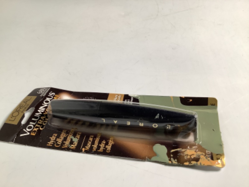 Photo 1 of L'Oréal Paris Voluminous Extra Volume Collagen Washable Mascara, Blackest Black, 0.34 fl. oz. NEW