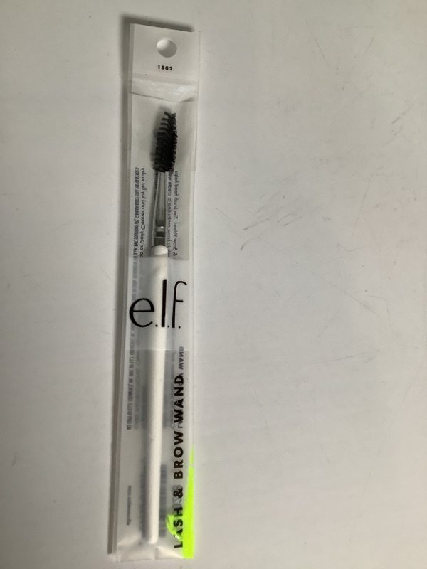 Photo 2 of e.l.f. Essential Makeup Brush 1802 Eyelash & Brow Wand by e.l.f. Cosmetics 1 PAIR NEW