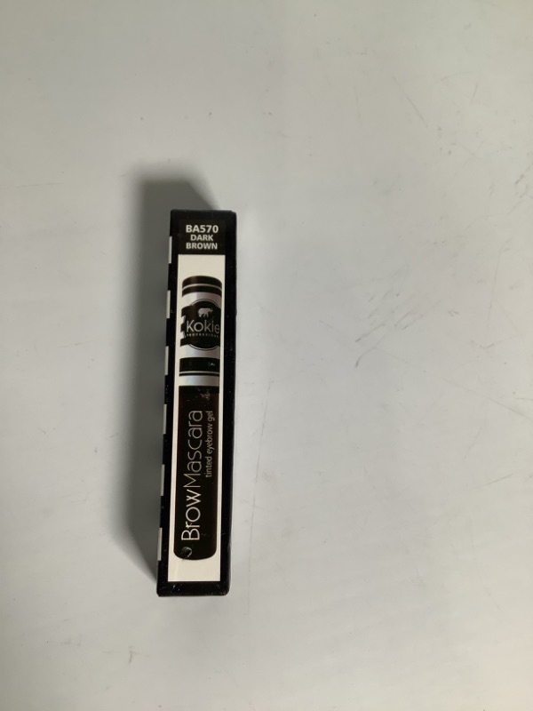 Photo 2 of Kokie Cosmetics Brow Mascara, Dark Brown, 0.13 Ounce Dark Brown 0.13 Ounce 1 PAIR NEW 