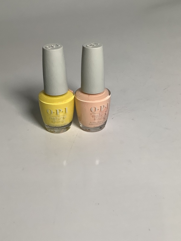 Photo 1 of OPI NATURE STRONG COLOR BRIGHT YELLOW AND LIGHT PINK NEW