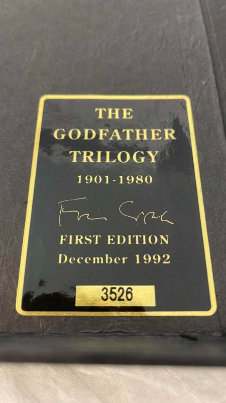 Photo 3 of THE GODFATHER TRILOGY FIRST EDITION LAZER DISC BOX SET