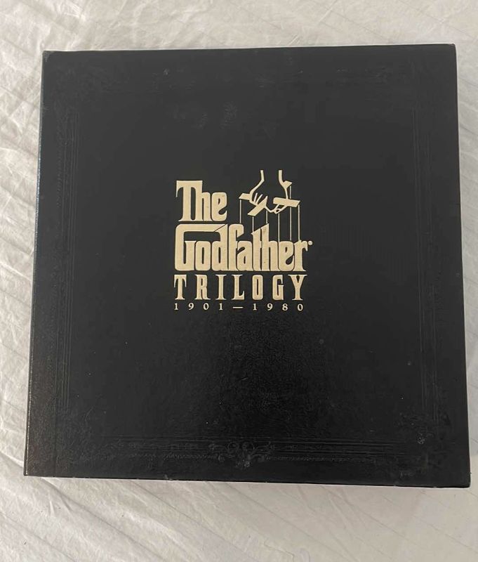 Photo 1 of THE GODFATHER TRILOGY FIRST EDITION LAZER DISC BOX SET