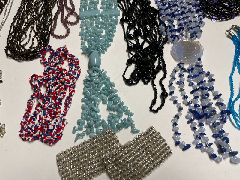 Photo 1 of COLLECTION OF BEADED COSTUME JEWELRY