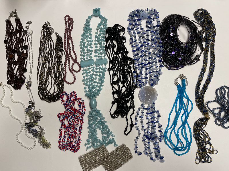 Photo 2 of COLLECTION OF BEADED COSTUME JEWELRY