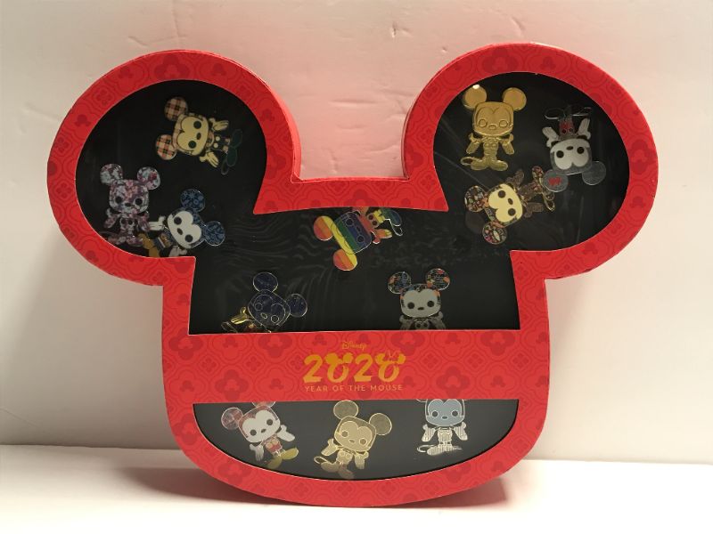 Photo 1 of NIB DISNEY/FUNKO POP LIMITED EDITION 2020 YEAR OF THE MOUSE PIN SET